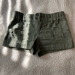 Green short. Size XXS or 00P